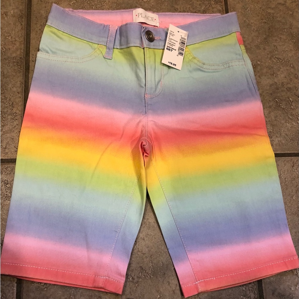 Children’s Place Rainbow Pattern Shorts